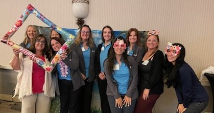 SBSHRM Board of Directors with Leydiana Patzer, District 6 Director